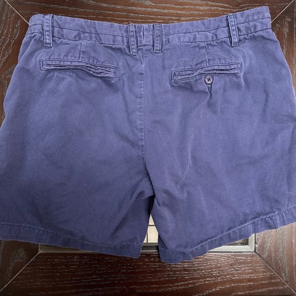 *CUFFY'S* Blue Cape Cod Shorts w/ Pockets Size 12 - Picture 4 of 6
